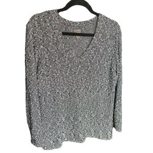 Addition by Chico’s Pullover Loose Fit Sweater Size: 2/L